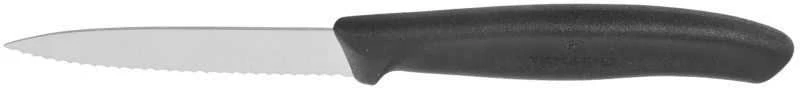 Peilis daržovėms Victorinox 6.7633, dantytas, juodas