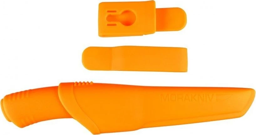 Peilis Morakniv Bushcraft, nerūdijantis plienas, oranžinis