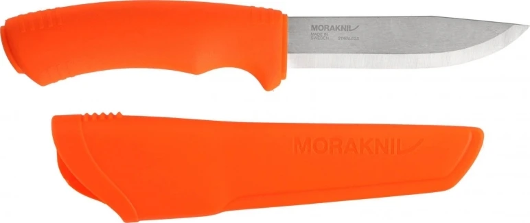 Peilis Morakniv Bushcraft, nerūdijantis plienas, oranžinis
