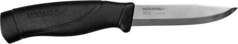 Peilis Morakniv Companion Heavy Duty, nerūdijantis plienas, juodas