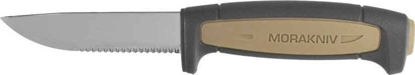 Peilis MORAKNIV® PRO ROPE, dantyta nerūdijančio plieno geležtė 91x2 mm