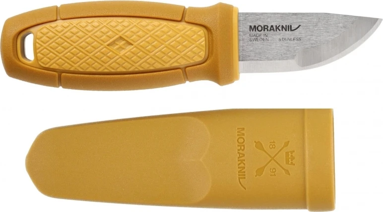 Peilis Morakniv Eldris, nerūdijantis plienas, geltonas