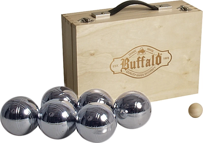 Petankės rinkinys Buffalo Jeu De Boules, 6 rutuliai
