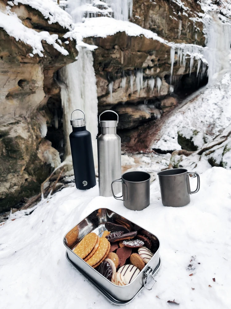 Pietų dėžutė Origin Outdoors Deluxe, 0.8L