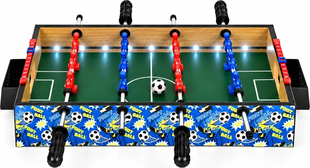 Piłkarzyki stołowe mini 50x30 cm stół do gry vaikams ECOTOYS