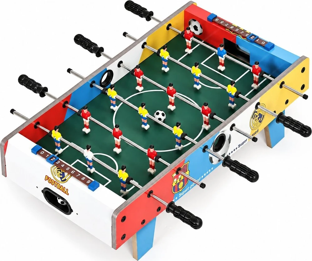Piłkarzyki stołowe mini 70x35 cm stół do gry vaikams ECOTOYS