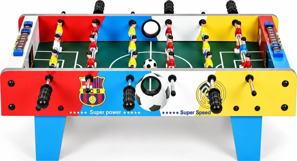 Piłkarzyki stołowe mini 70x35 cm stół do gry vaikams ECOTOYS