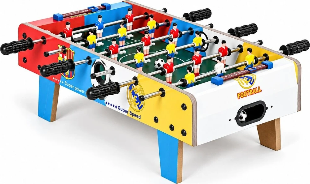 Piłkarzyki stołowe mini 70x35 cm stół do gry vaikams ECOTOYS