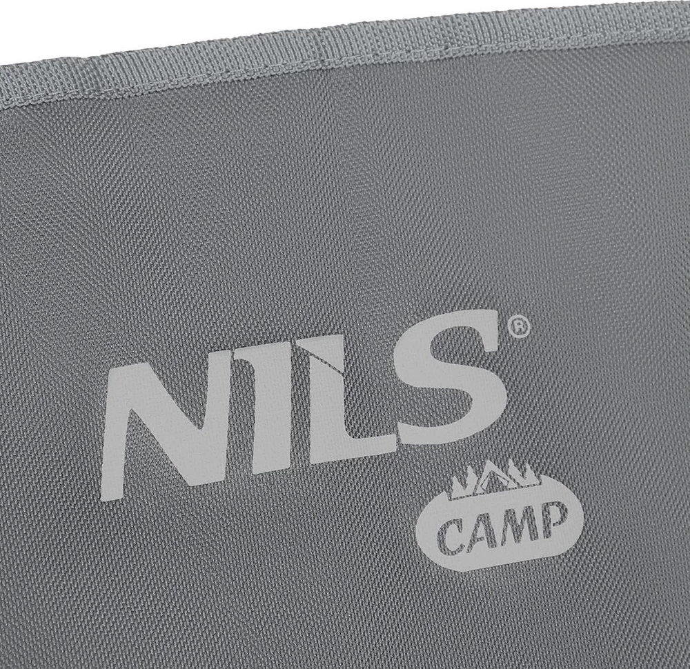 Pilka kempingo kėdė Nils Camp NC3051