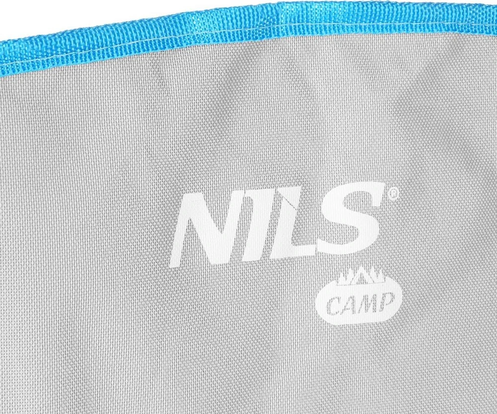 Nils Extreme Pilka stovyklavimo kėdė su stogeliu NC3087 NILS CAMP