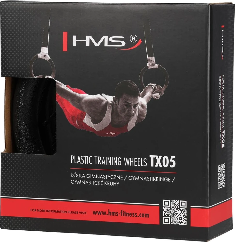 Plastikiniai gimnastikos žiedai HMS TX05