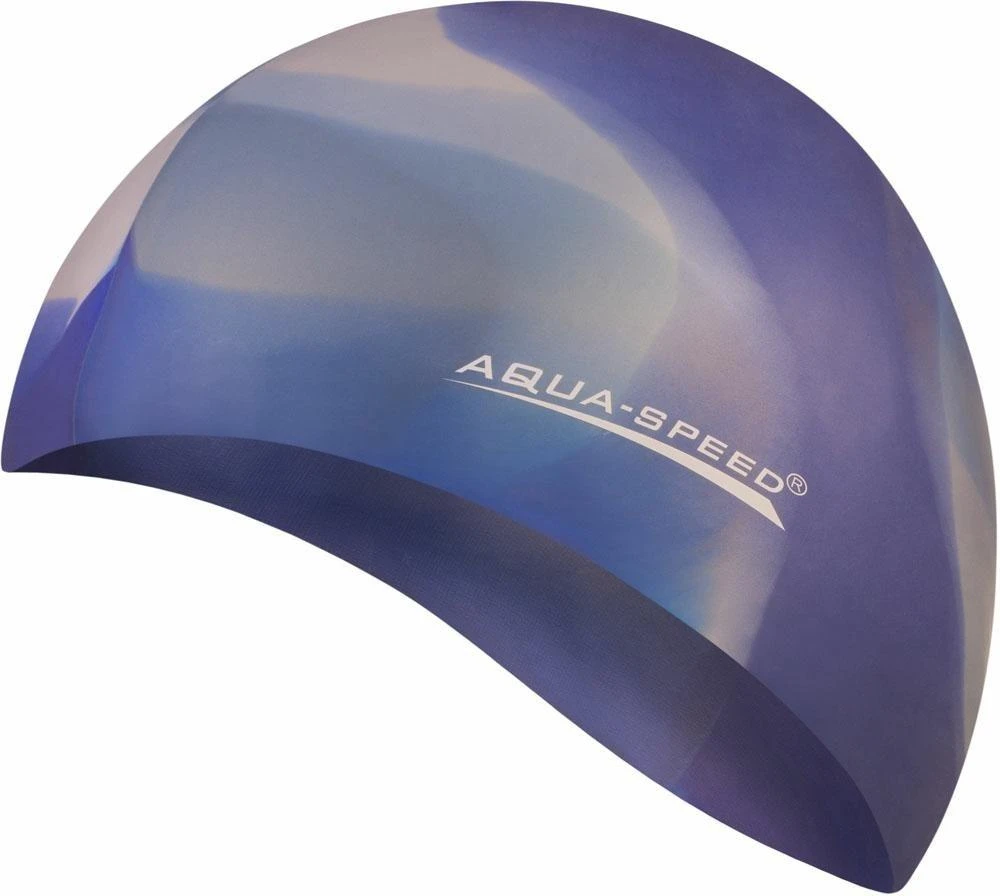 Plaukimo kepuraitė Aqua-Speed Bunt tęczowy kol. 85