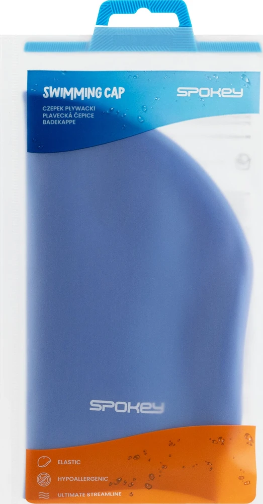 Plaukimo kepuraitė mėlyna Spokey EARCAP