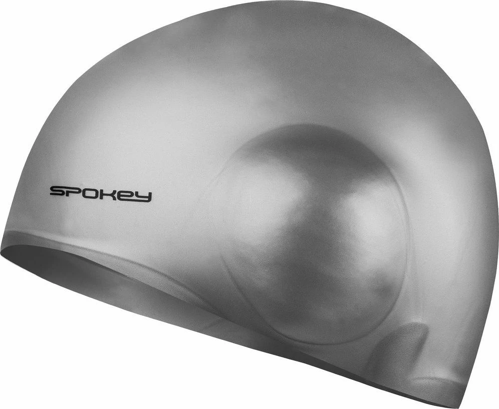 Plaukimo kepurė sidabrinė Spokey EARCAP