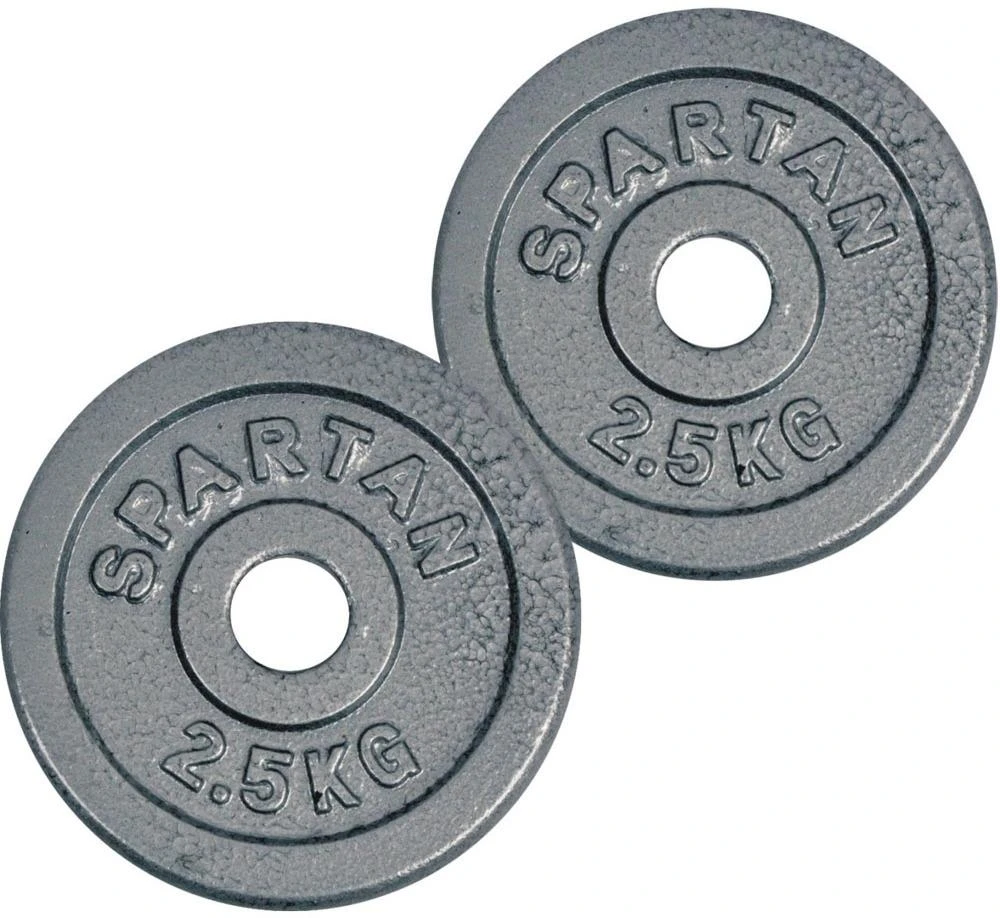 Plieniniai svoriai grifui 30mm Spartan 2x2.5kg