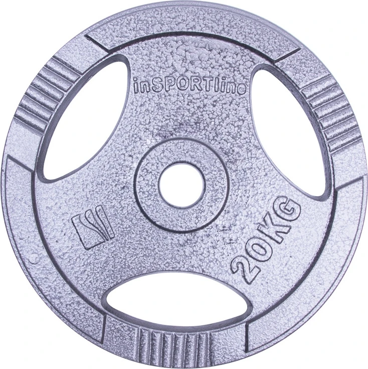 Plieninis svoris grifui 30mm inSPORTline Hamerton 20kg