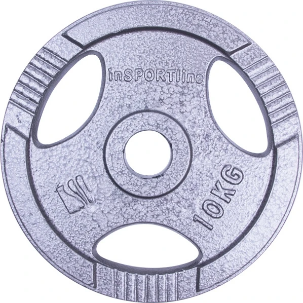 Plieninis svoris grifui 30mm inSPORTline Hamerton 10kg