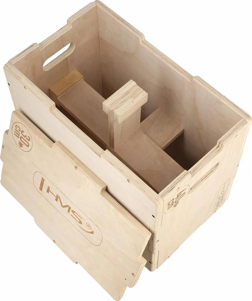 Pliometrinė dėžė DSC04 50x40x30 cm HMS