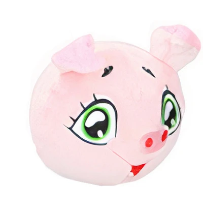 Pliušinis kamuolys-žaislas Eddy Toys, D9cm, 12 ass, PLU