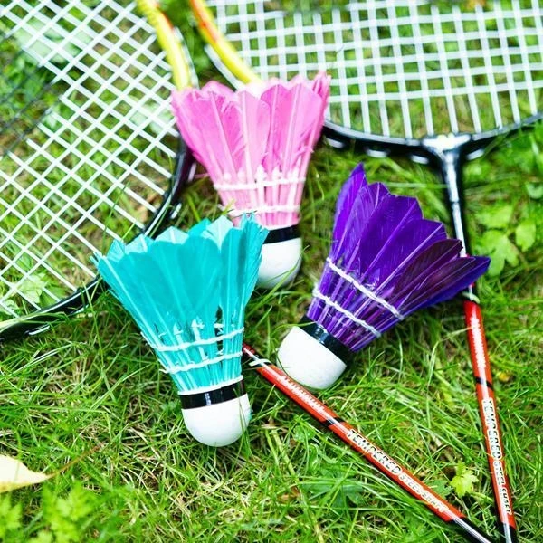Nils Extreme Badmintono plunksniukai Nils NBL6213, įvairiaspalviai, 3 vnt.