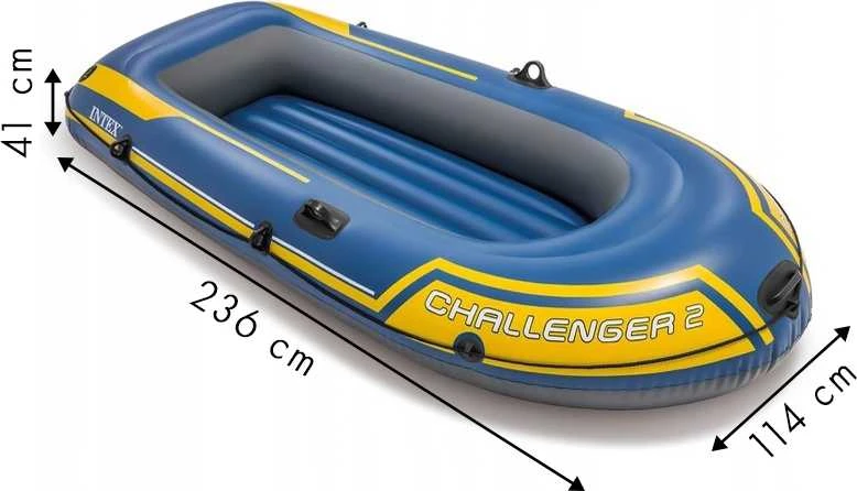Pripučiama valtis INTEX Challenger 2, 68367NP