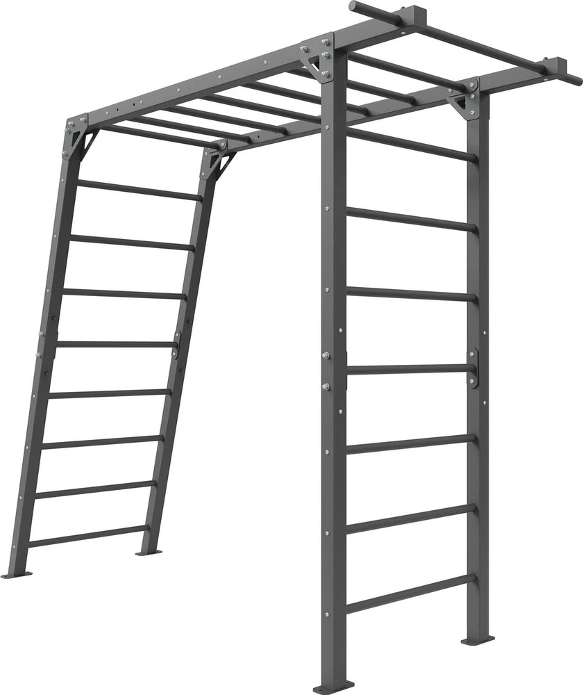PREMIUM kopėčios - MO-016 + PREMIUM dvipusės kopėčių sūpynės - MO-018 - Marbo Sport