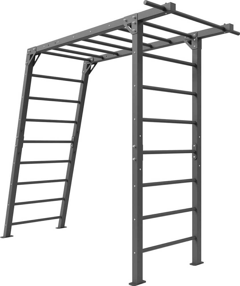 PREMIUM kopėčios - MO-016 + PREMIUM kopėčių 1 stovo sūpynės - MO-017 - Marbo Sport