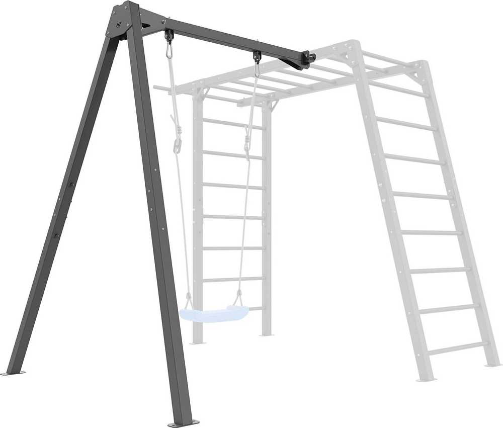 PREMIUM kopėčios - MO-016 + PREMIUM kopėčių 1 stovo sūpynės - MO-017 - Marbo Sport