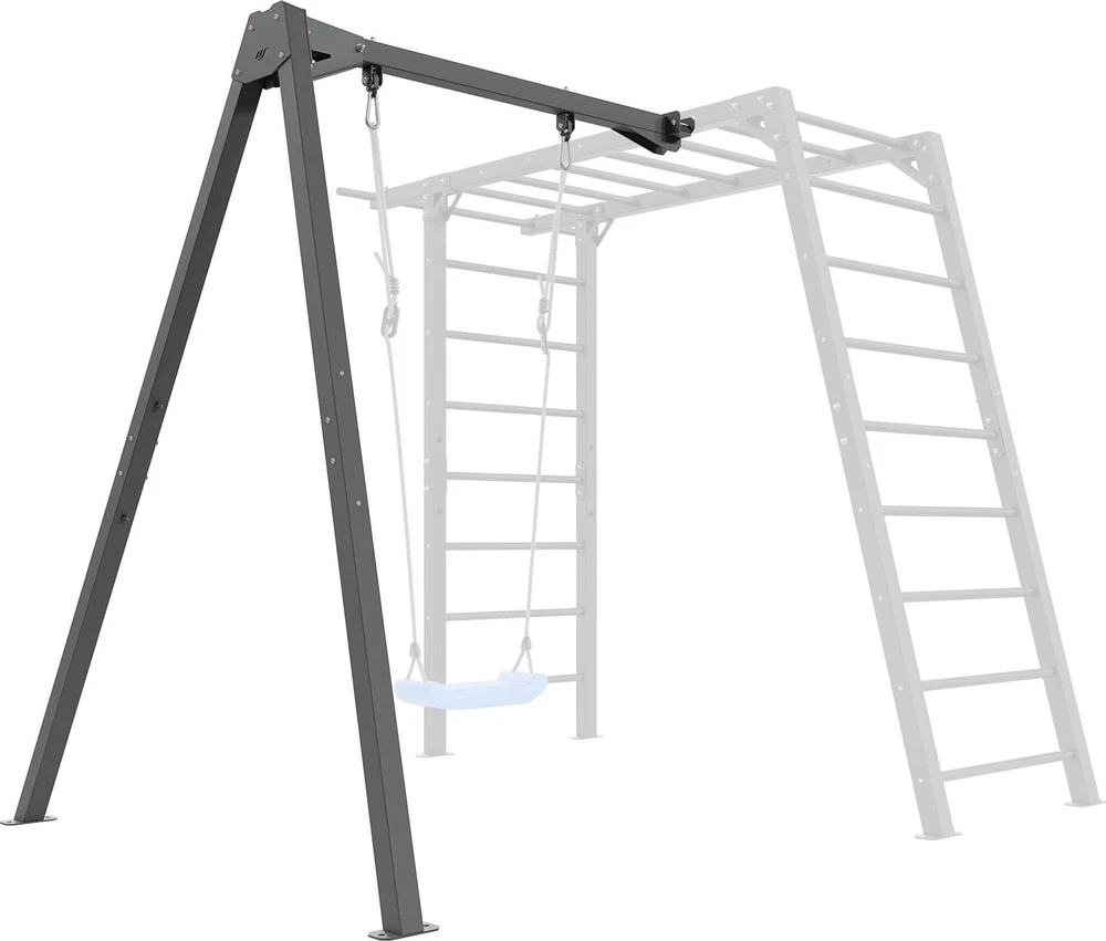 PREMIUM kopėčios - MO-016 + PREMIUM kopėčių 1 stovo sūpynės - MO-017 - Marbo Sport