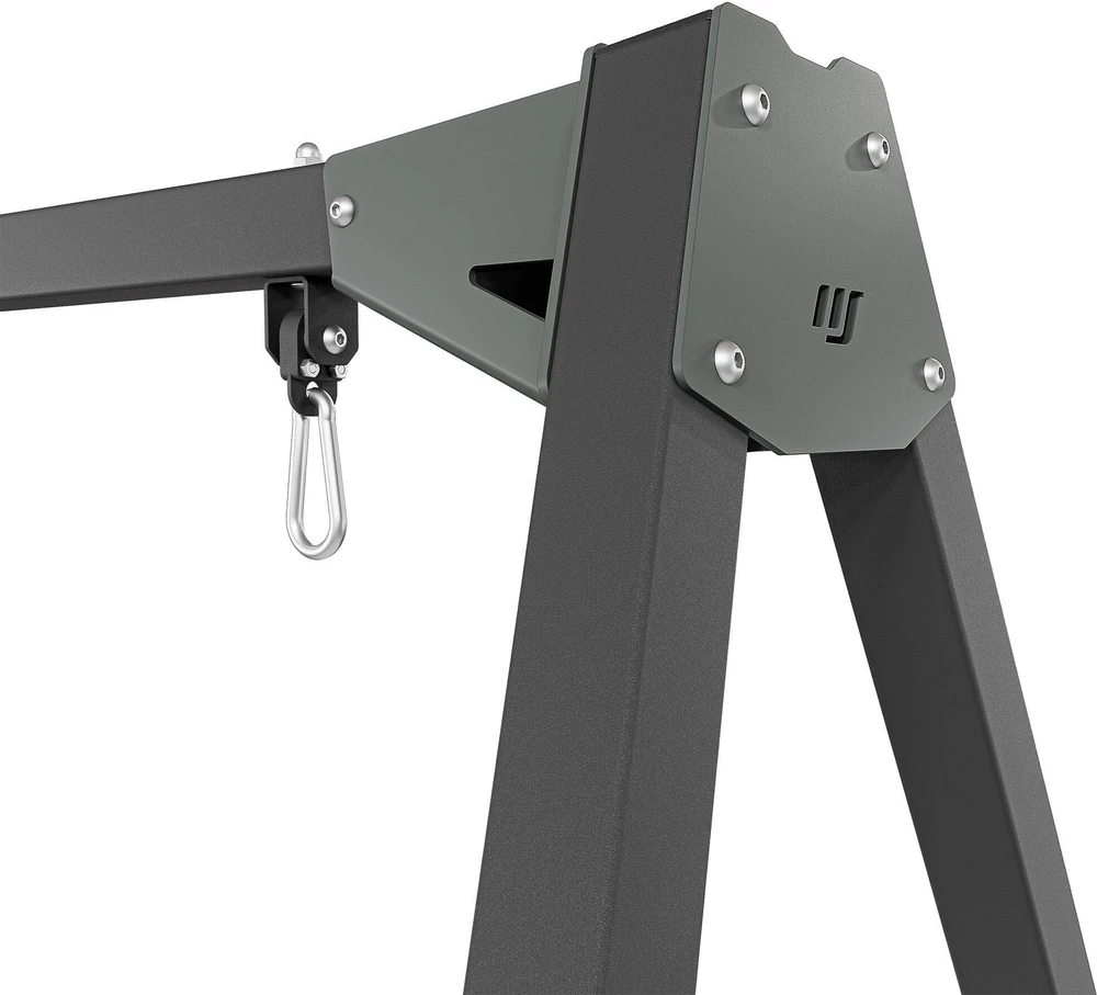 Sūpynės ant guolių PREMIUM MO-015, 1 vietos, platus rėmas – Marbo Sport