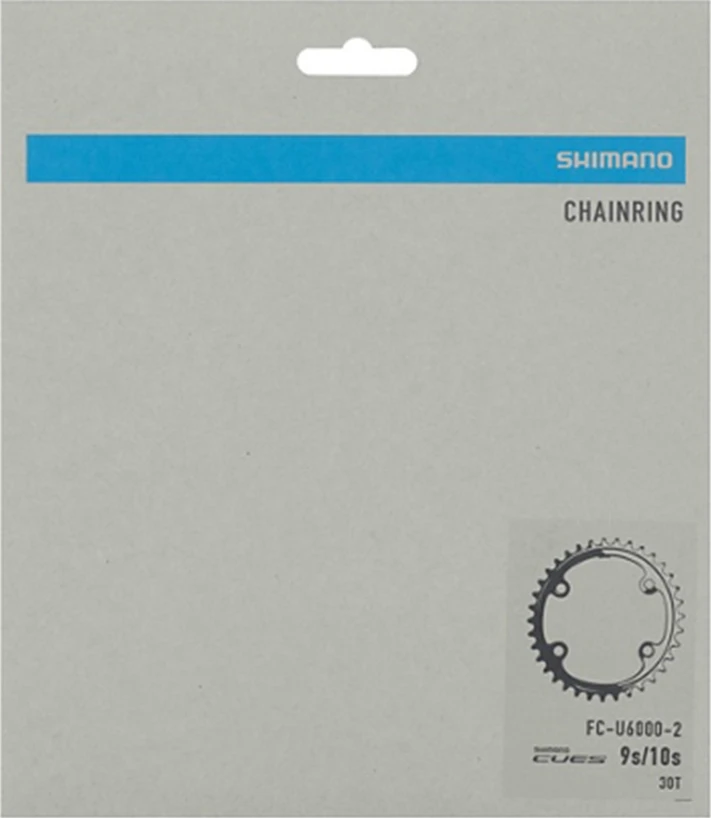 Priekinė žvaigždė Shimano CUES FC-U6000-2 // 30T, B.C.D.: 80 mm