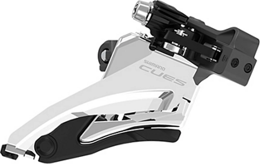 Priekinis pavarų perjungiklis Shimano CUES P-FD-U6000-M // 2x10/11-speed, Double Side Swing, 28.6/31.8/34.9 mm