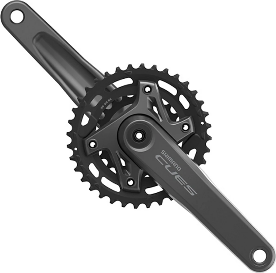Priekinis žvaigždžių blokas Shimano CUES FC-U6000-2 // 175 mm, 36-22T // 9/10/11-speed
