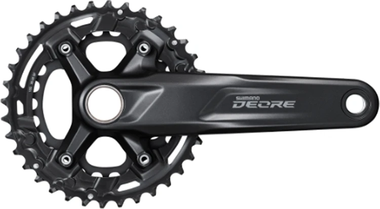Priekinis žvaigždžių blokas Shimano DEORE FC-M4100-B2 / 2x10 pav. / 36-26T / 175 mm
