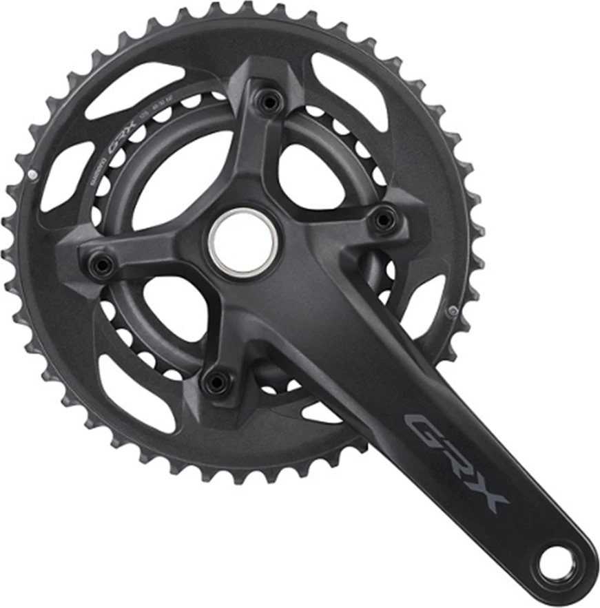 Priekinis žvaigždžių blokas Shimano GRX FC-RX600-10 // 172.5 mm, 46-30T // 2x10 pav.