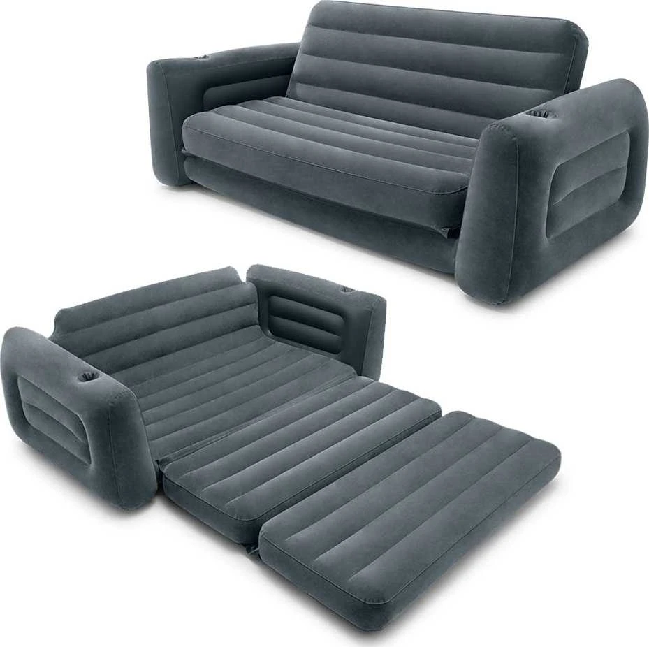 2-in-1 INTEX 66552 pripučiamas sofos-lovos ištiesiamas čiužinys