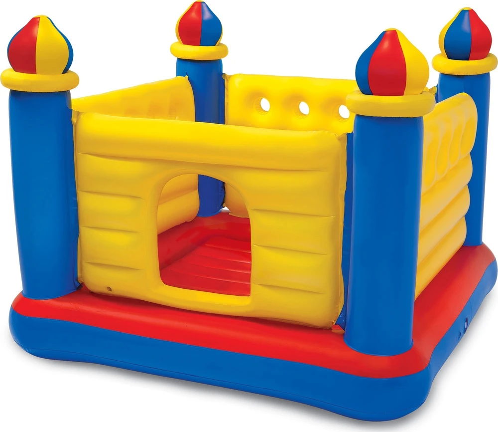 Pripučiamas batutas vaikams Pilis Intex 174 x 174 x 135 cm 48259