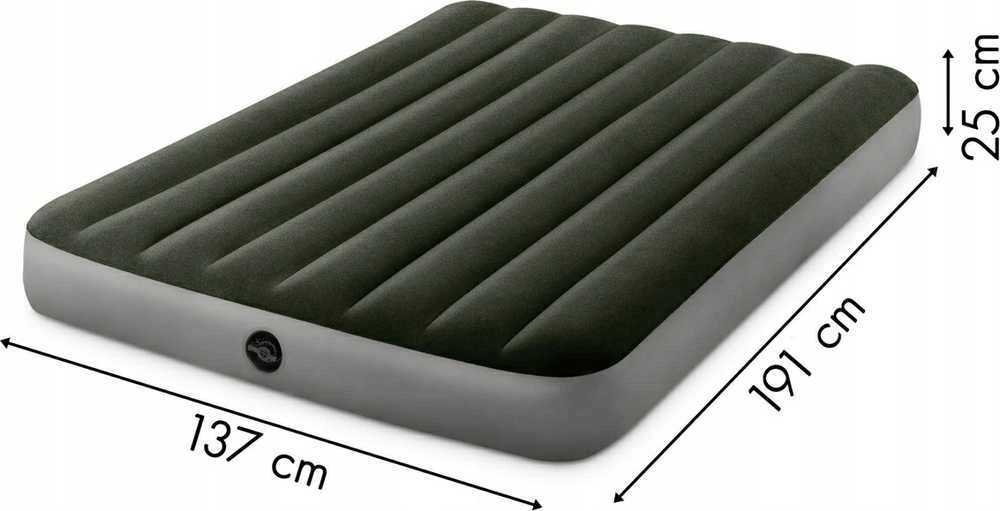 Intex Pripučiamas Čiužinys Aksom 66968 191x137x22cm Žalias