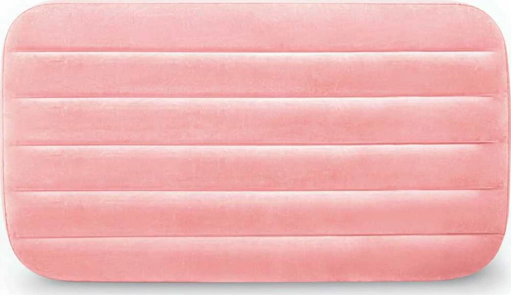 Pripučiamas vaikiškas čiužinys miegui 157x88x18 rožinis INTEX 66803