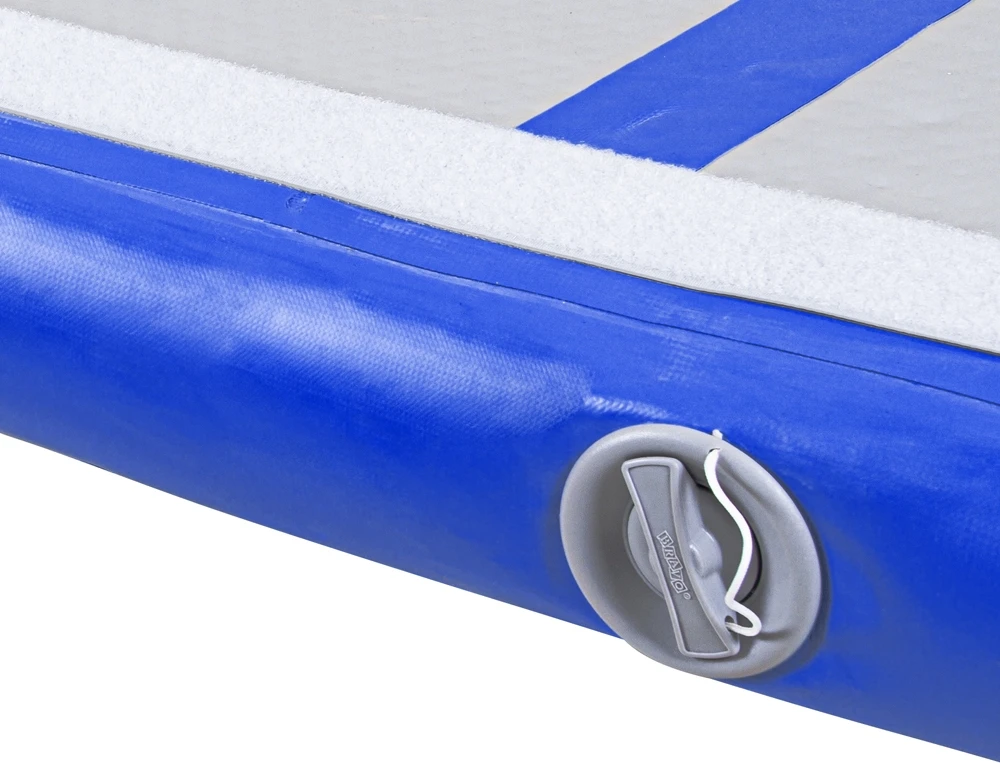 Pripučiamas gimnastikos kilimėlis inSPORTline Airstunt 500 x 100 x 10 cm, baltas
