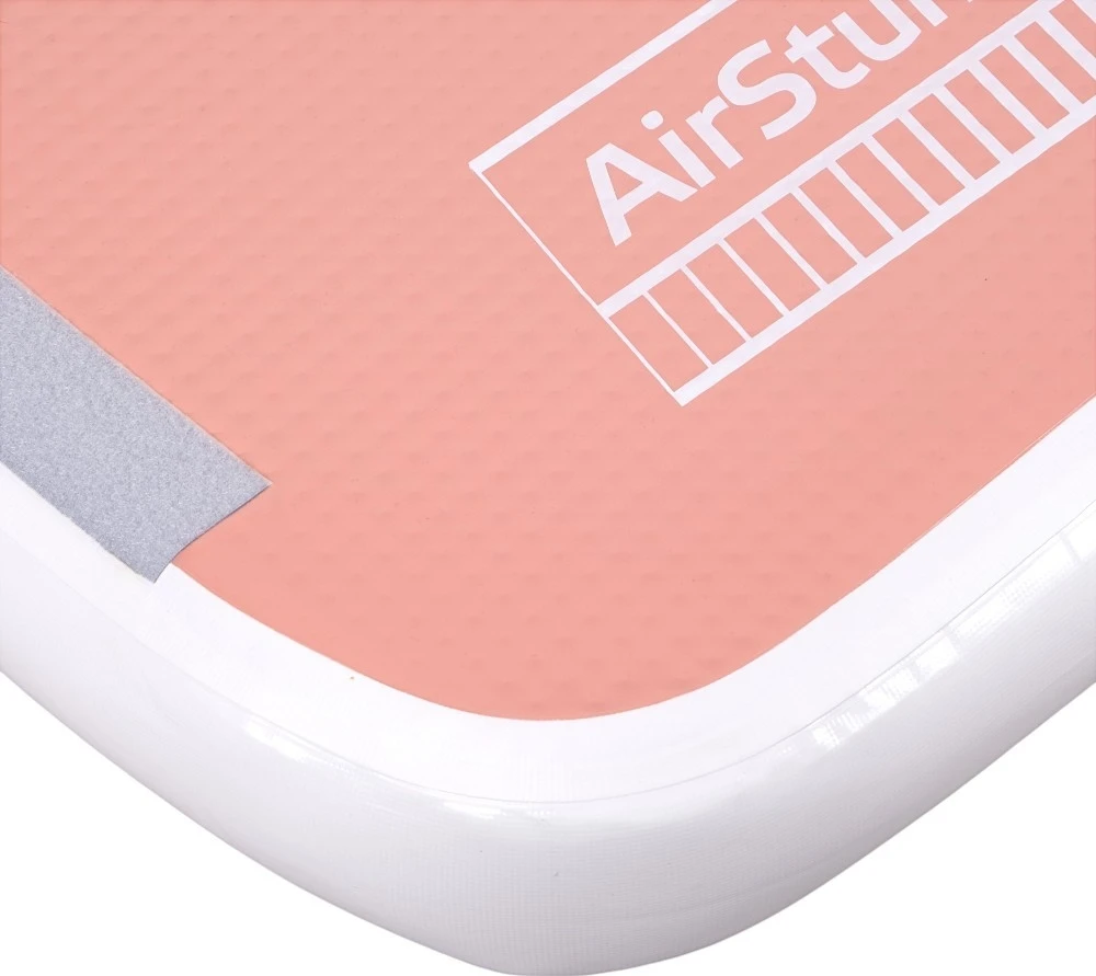 Pripučiamas gimnastikos kilimėlis inSPORTline Airstunt 500 x 100 x 10 cm Coral Rožinė