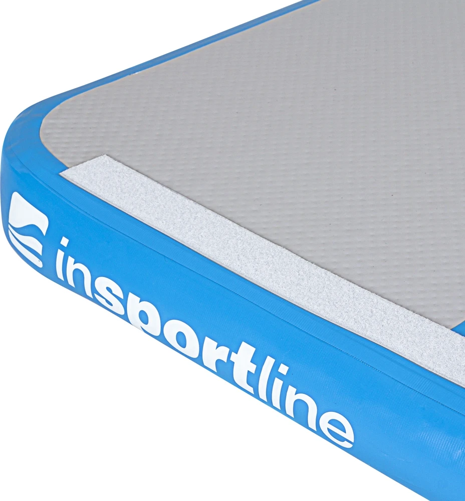 Pripučiamas gimnastikos kilimėlis inSPORTline Airstunt 400 x 100 x 10 cm, baltas