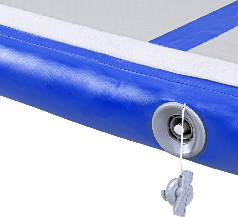 Pripučiamas gimnastikos kilimėlis inSPORTline Airstunt 500 x 100 x 10 cm, baltas