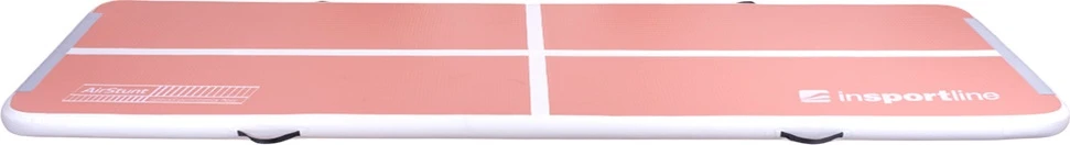 Pripučiamas gimnastikos kilimėlis inSPORTline Airstunt 500 x 100 x 10 cm Coral Rožinė
