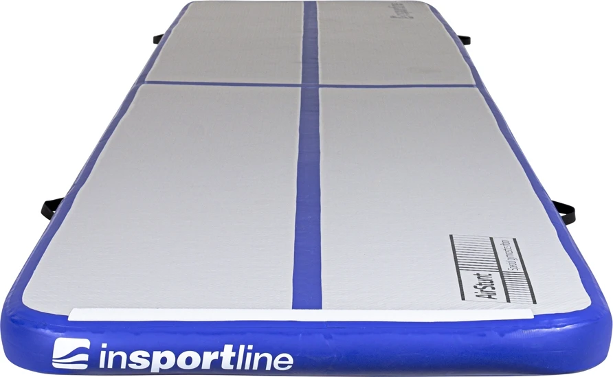 Pripučiamas gimnastikos kilimėlis inSPORTline Airstunt 500 x 100 x 10 cm, baltas