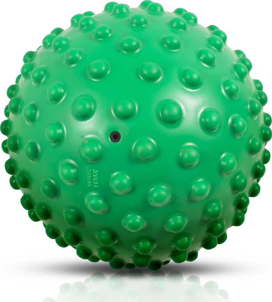 Pripučiamas masažinis kamuoliukas Yate Akuball, 20 cm - žalias