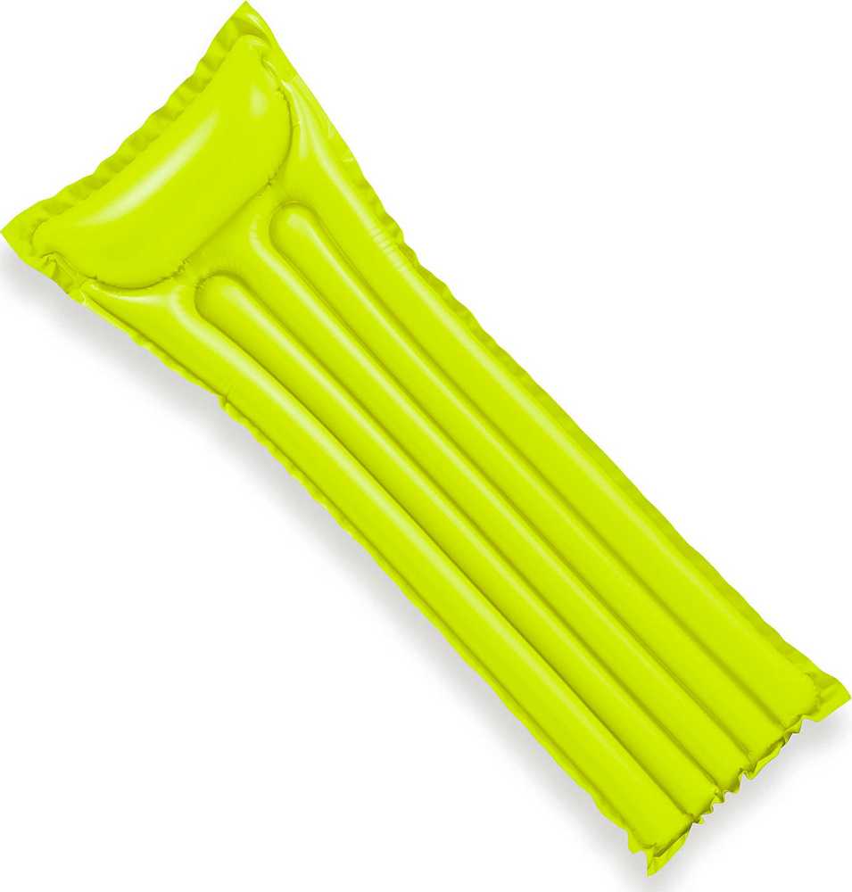 Pripučiamas plaukimo čiužinys 183x69 cm - žalias 59703 INTEX