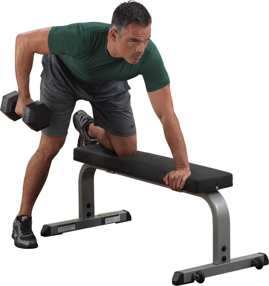 Profesionalus tiesus treniruočių suoliukas Body Solid GFB350