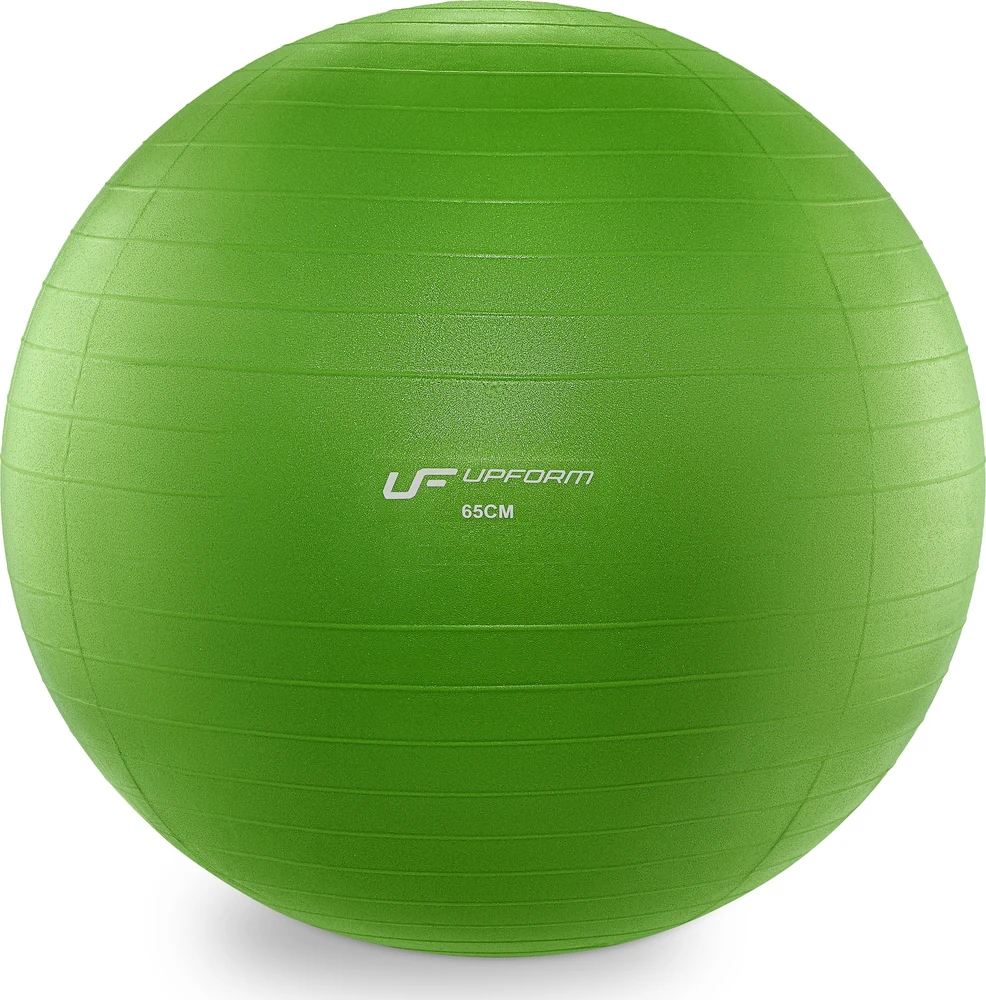 Profesionalus gimnastikos kamuolys Anti-Burst 65 cm, žalias, UpForm