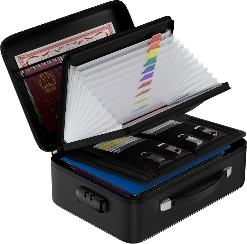 Protective Hard‑Shell Case w/ Organizer inSPORTline Dorcuba 37 x 27.5 x 13.5 cm